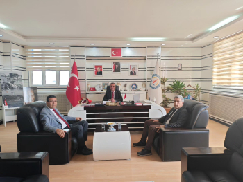 İŞKUR VE SGK İL MÜDÜRLERİMİZDEN BAŞKANIMIZA ZİYARET...