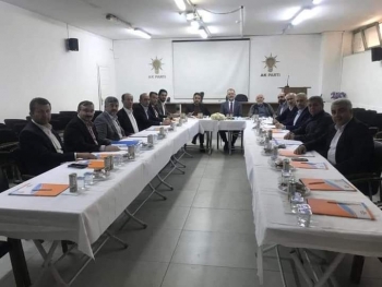 Belediye Başkanları İstişare ve Değerlendirme toplantısına katılım sağladık.