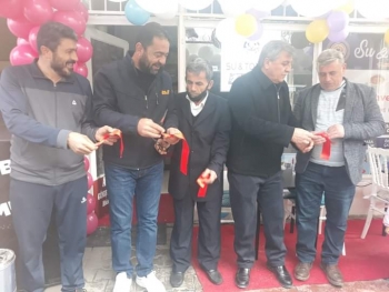 İlçemizde, Lokman Dönmez kardeşimizin, Toprak&Su Butik Cafe açılışına katılım sağladık.