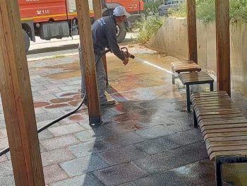 Çocuk Oyun Parklarımızda Bakım,Onarım ve Temizlik...