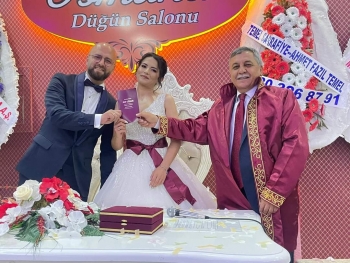 Mukadder ve Onur kardeşlerimizin mutluluklarına ortak olduk