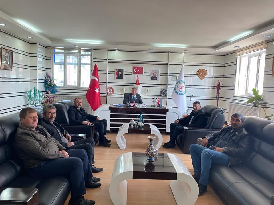 Muhtarlarımızdan Belediyemize Ziyaret...