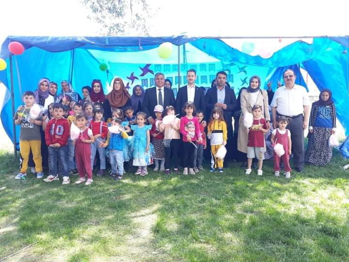 İlçemiz,4-6 Yaş Kur'an Kursu Öğrencilerimizin Yıl Sonu etkinliğine katıldık.