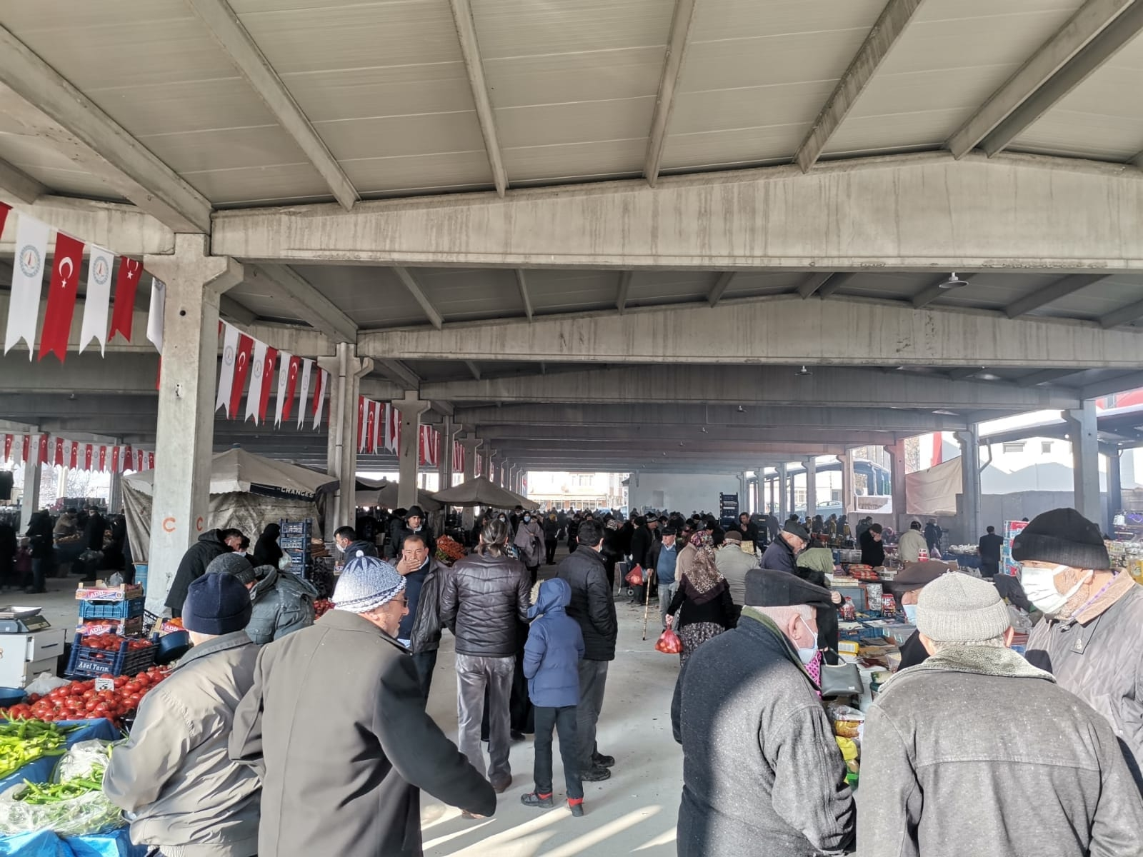 Modern Pazaryerimiz Hizmete Hazır