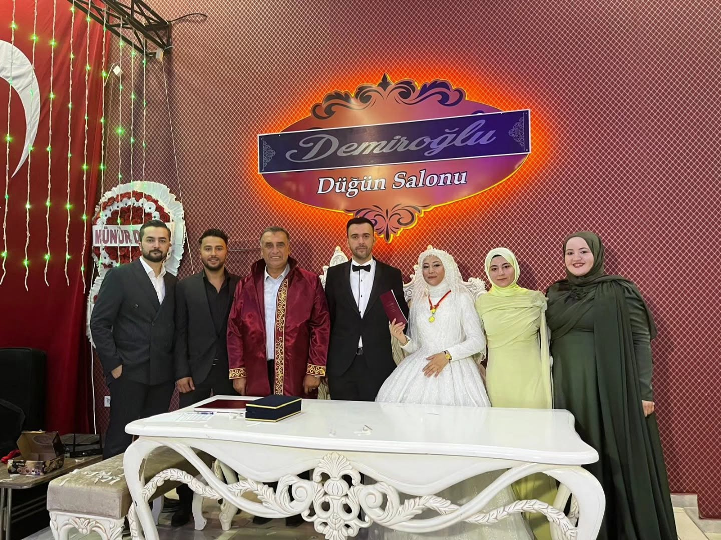 Başkanımız Hikmet Tunç, Genç Çiftin Mutluluğuna Ortak Oldu