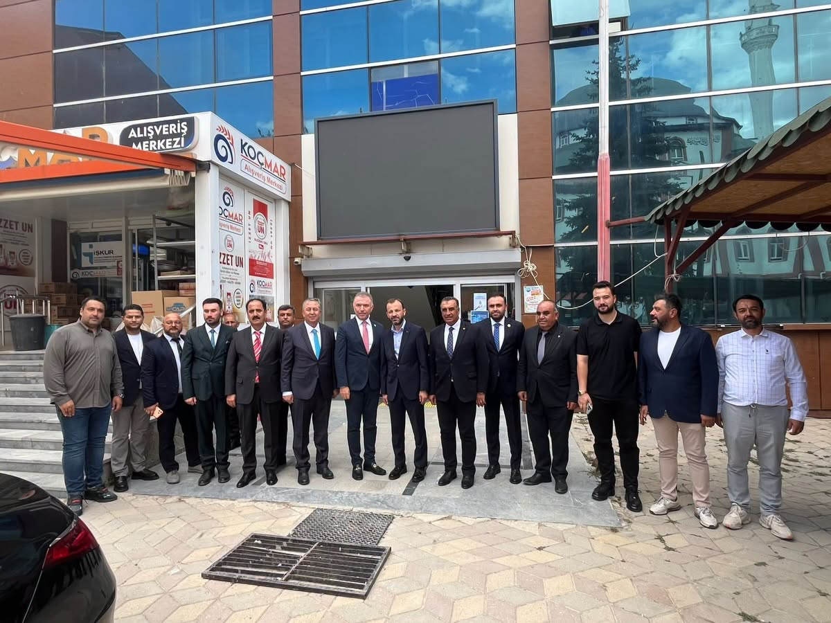 AK Parti Heyetinden ve İş İnsanlarından Başkan Hikmet Tunç’a Ziyaret